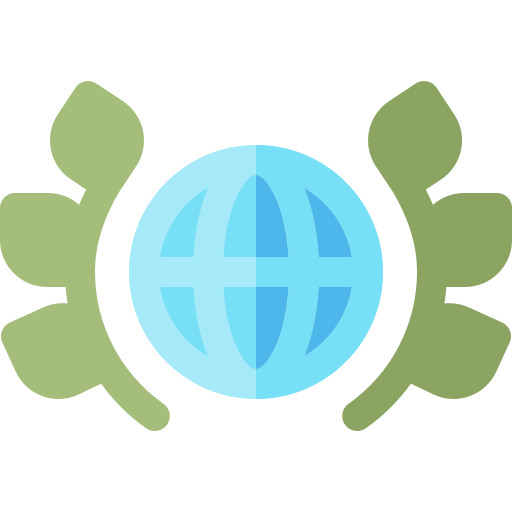 世界 Basic Rounded Flat icon