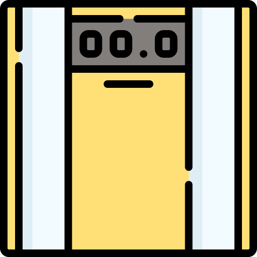 escala de peso Special Lineal color icono