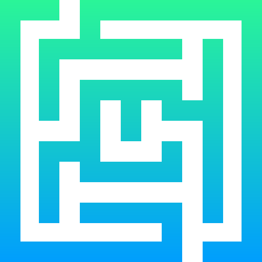 labyrinth Super Basic Straight Gradient icon