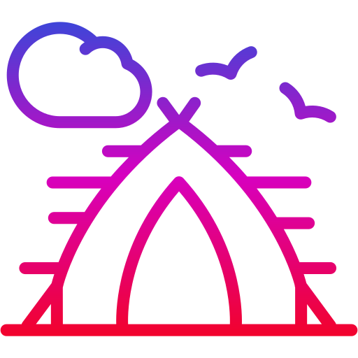 キャンプ Generic Gradient icon