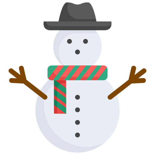 Snowman Generic Flat icon