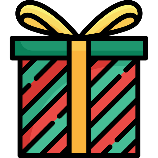 geschenkbox Generic Outline Color icon