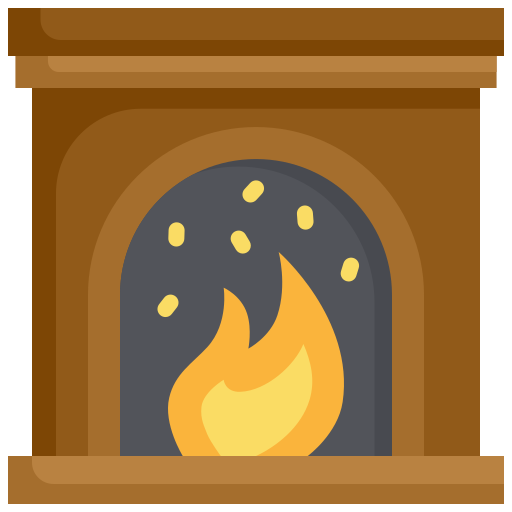 Fireplaces Generic Flat icon