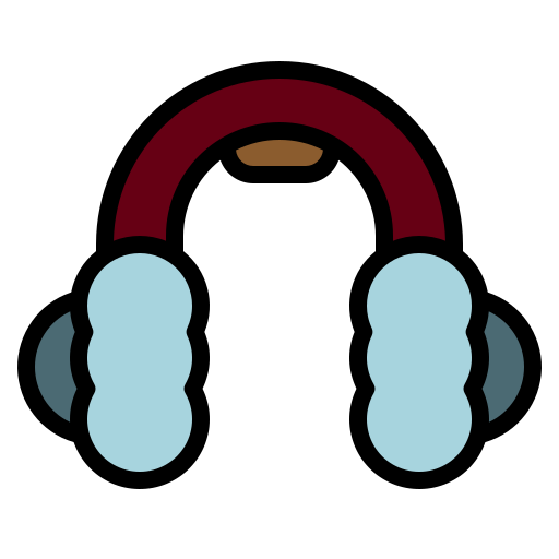 protezione per le orecchie Generic Outline Color icona