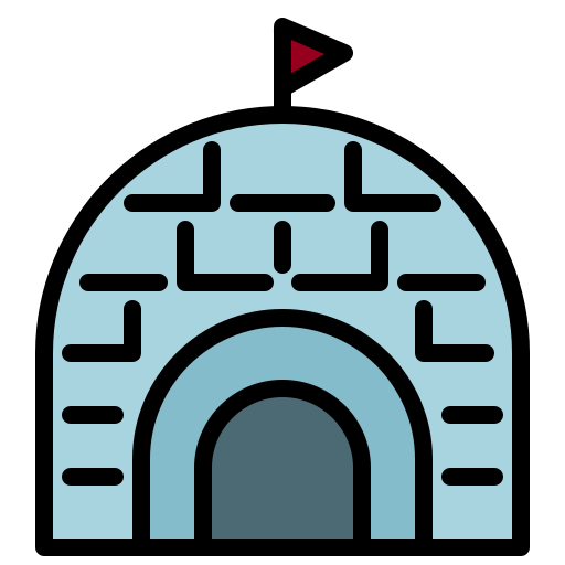 Igloo Generic Outline Color icon