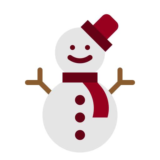 Снеговик Generic Flat иконка