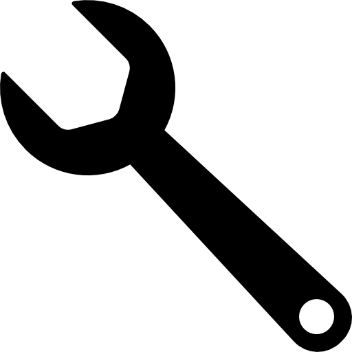 narzędzie klucza Basic Rounded Filled ikona