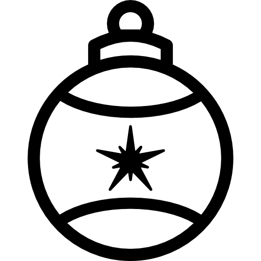 bombka świąteczna  ikona