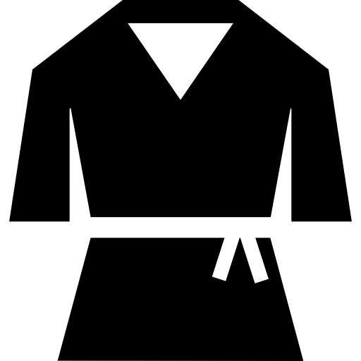 vechtsport uniform  icoon