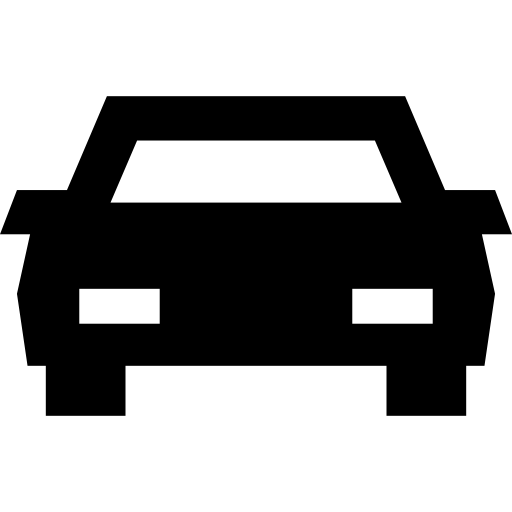 auto vooraanzicht  icoon