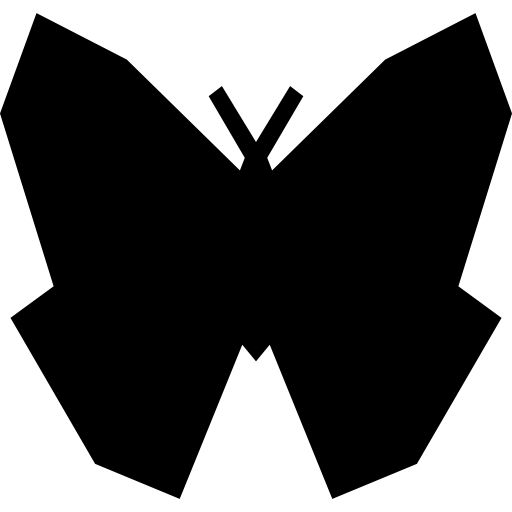 borboleta simples  Ícone