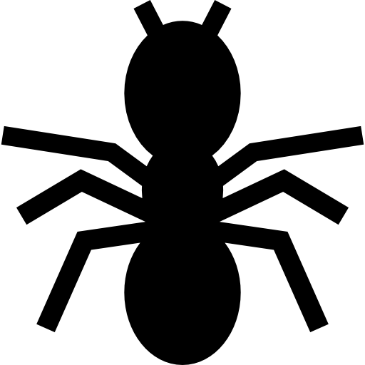 mrówka sylwetka  ikona