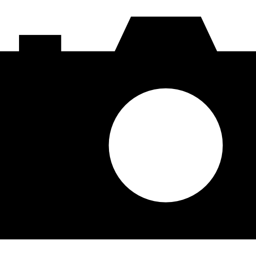 fotocamera Basic Rounded Filled icona