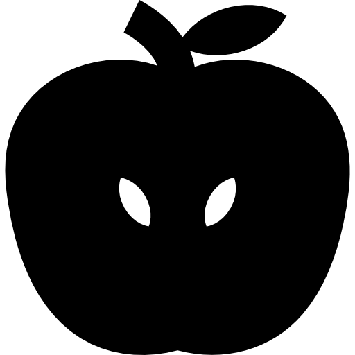 fruta de manzana  icono