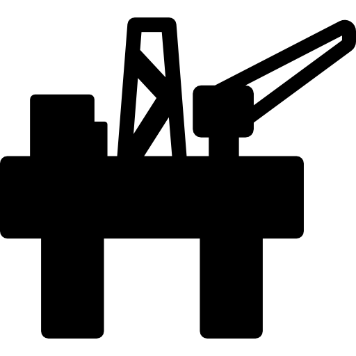 Нефтяная платформа  иконка