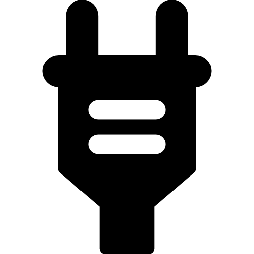 Электрическая вилка  иконка