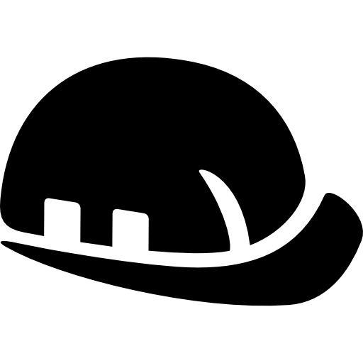 casco de trabajador  icono