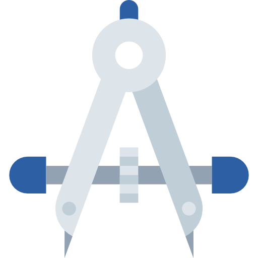 brújula All-inclusive Flat icono