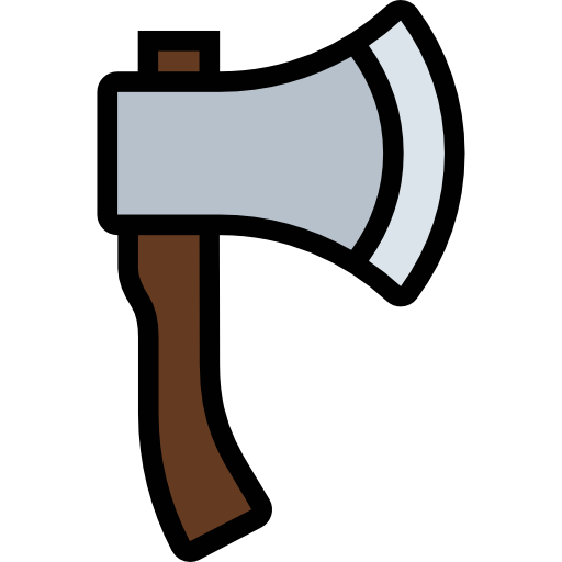 Axe All-inclusive Lineal color icon