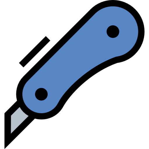 nóż All-inclusive Lineal color ikona