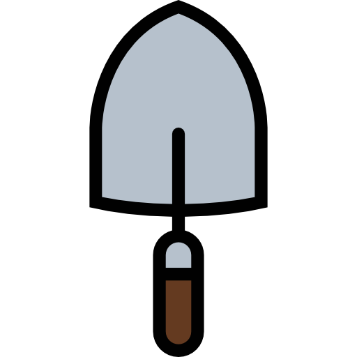 Shovel All-inclusive Lineal color icon