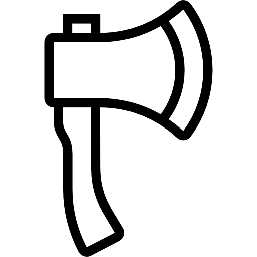 斧 All-inclusive Lineal icon