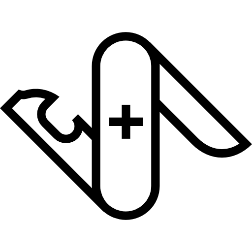 coltellino svizzero All-inclusive Lineal icona