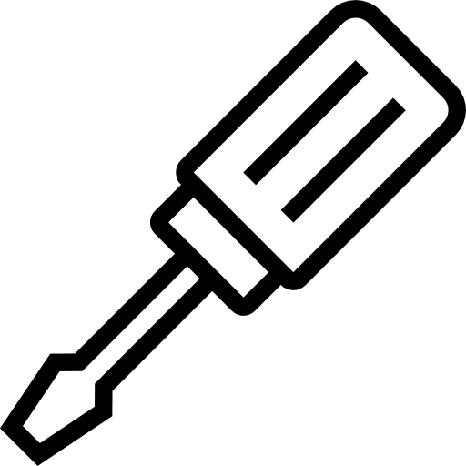 destornillador All-inclusive Lineal icono