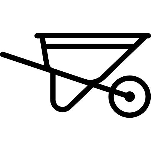 carretilla All-inclusive Lineal icono