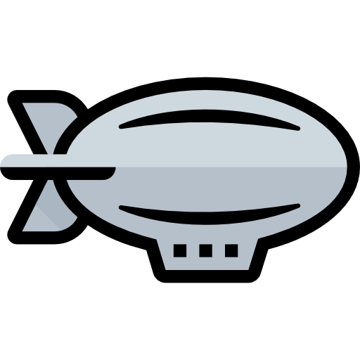 Zeppelin All-inclusive Lineal color icon