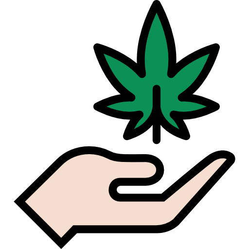 marijuana All-inclusive Lineal color icona