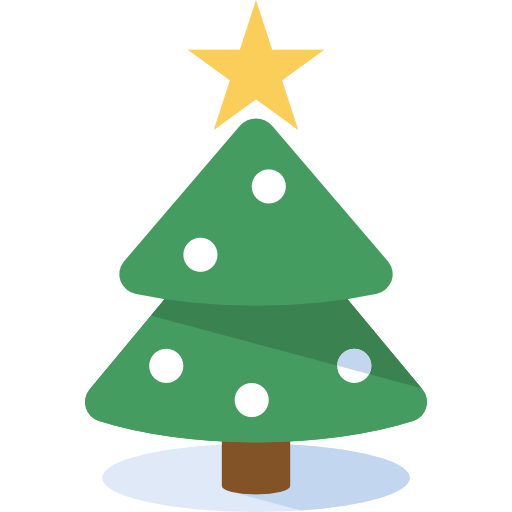 drzewko świąteczne All-inclusive Flat ikona