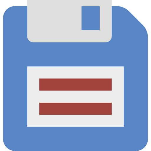 Floppy disk All-inclusive Flat icon