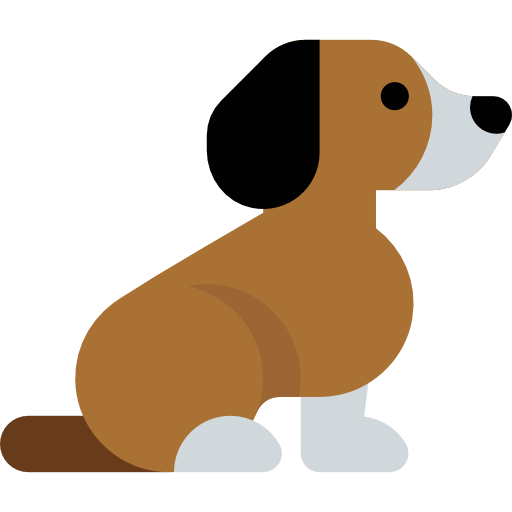 perro All-inclusive Flat icono