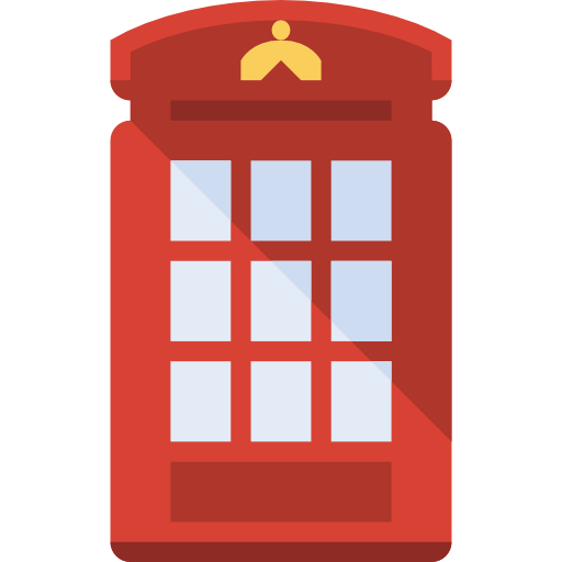 Phone booth All-inclusive Flat icon