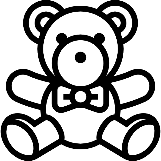 miś All-inclusive Lineal ikona