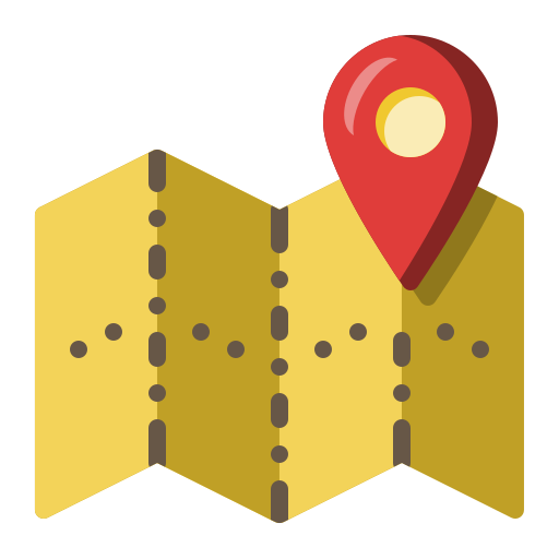 posizione sulla mappa Generic Flat icona