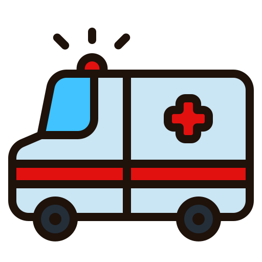 ambulance Generic Outline Color Icône