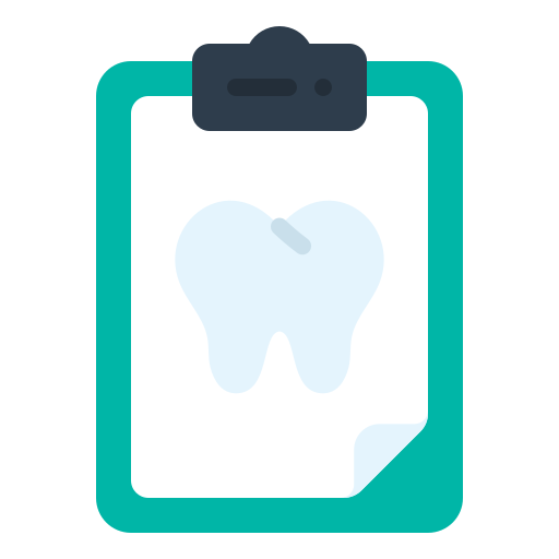rekord dentystyczny Generic Flat ikona