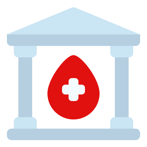 혈액 은행 Generic Flat icon