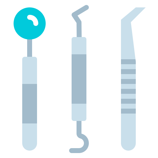 herramientas de dentista Generic Flat icono