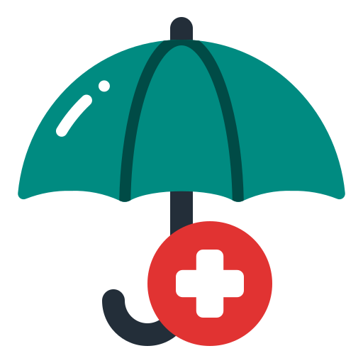 seguro de salud Generic Flat icono