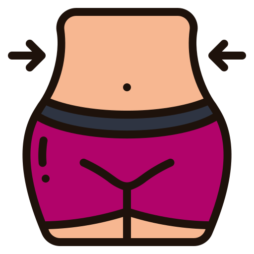 Waist Generic Outline Color icon