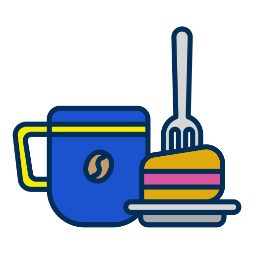 Lunch Generic Outline Color icon