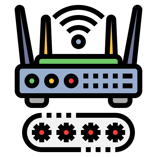 périphérique routeur Generic Outline Color Icône