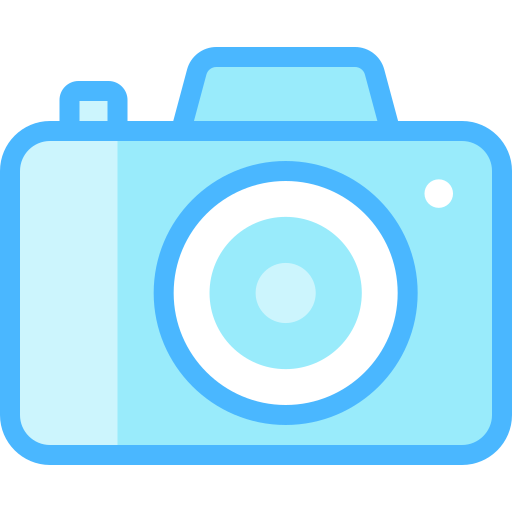 カメラ Detailed color Lineal color icon