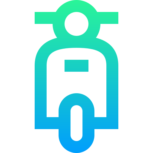 motociclo Super Basic Straight Gradient icona