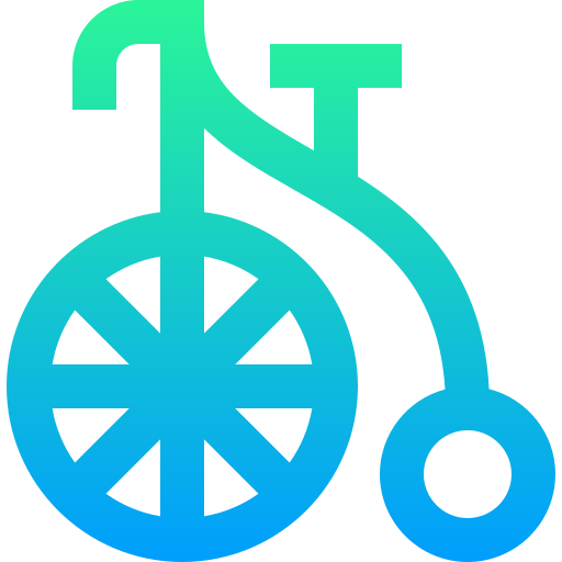 bicicleta Super Basic Straight Gradient icono
