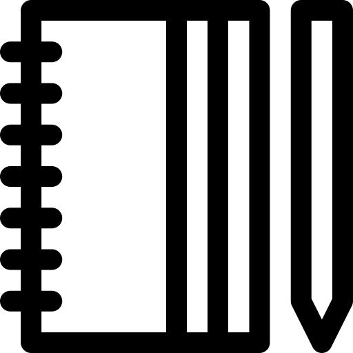 taccuino Basic Rounded Lineal icona