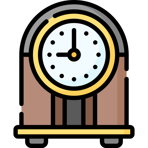 Table clock Special Lineal color icon